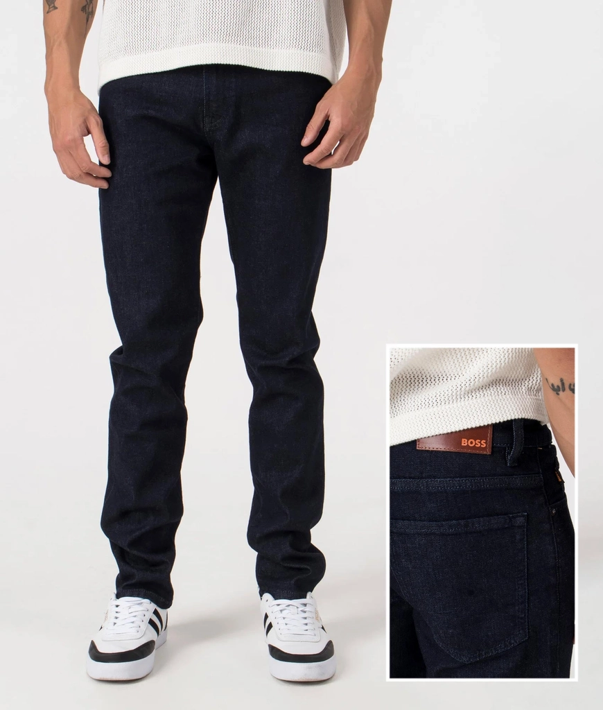 Hugo Boss Mens Regular Fit Maine Comfort Stretch BC-C Jeans